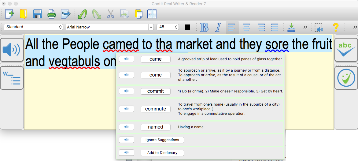 Text corrected by Ghotit